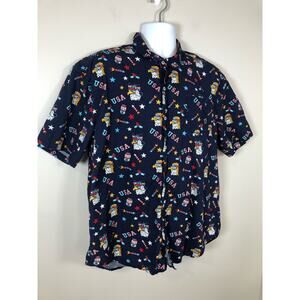 Staghorn River Short Sleeve Button Down USA Shirt Size XXL